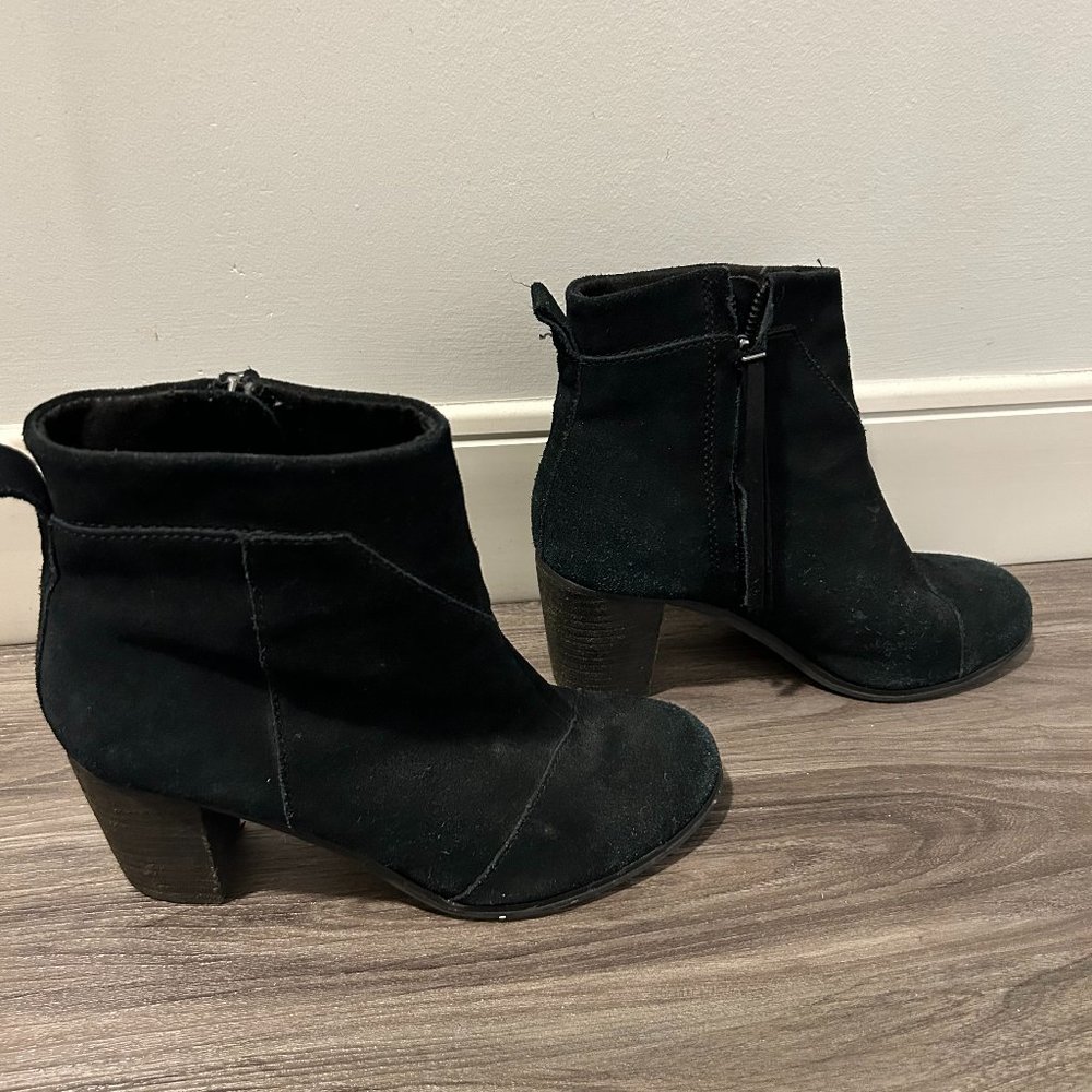 Toms Shoes Lunata Heeled Booties